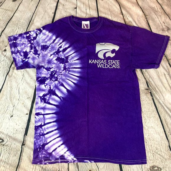 Tie Dye K-State Womens T-shirt - Picture 1 of 8